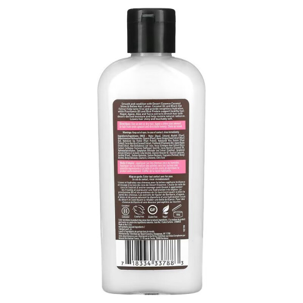 Лосьйон для волосся (кокос), Hair Lotion, Desert Essence, для блиску та відновлення, 190 мл