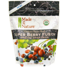 Сушені ягоди мікс, Berry Fusion Made in Nature, органік, 283 г