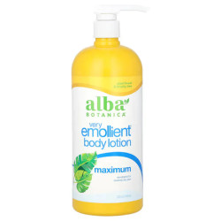 Лосьйон для сухої шкіри, Alba Botanica Very Emollient Body Lotion, пом'якшувальний, 946 мл.