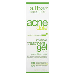 Гель від акне, Alba Botanica Acne Dote, без олії, 14 г.