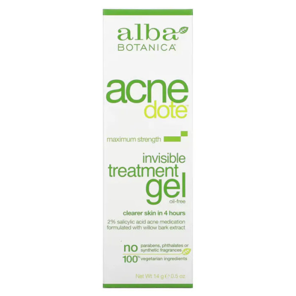 Гель від акне, Acne Dote, Alba Botanica, без масла, 14 г