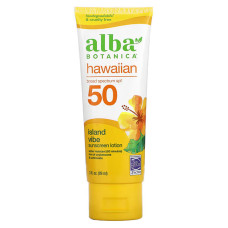 Сонцезахисний лосьйон SPF 50, Alba Botanica Гавайський СОНЦЕЗАХИСНИЙ ЛОСЬЙОН, 89 мл