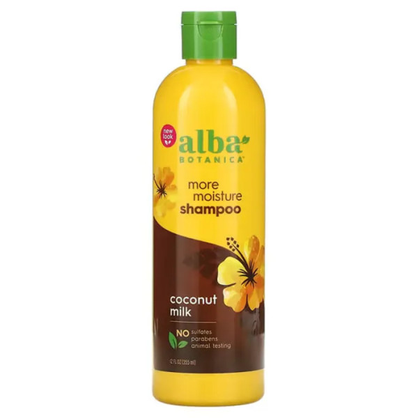 Шампунь для волосся (кокосове молоко), Shampoo, Alba Botanica, 355 мл.