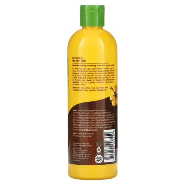 Шампунь для волосся (кокосове молоко), Shampoo, Alba Botanica, 355 мл.