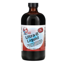 Витамины группы B жидкие, World Organic Ultra-B Liquid, 474 мл