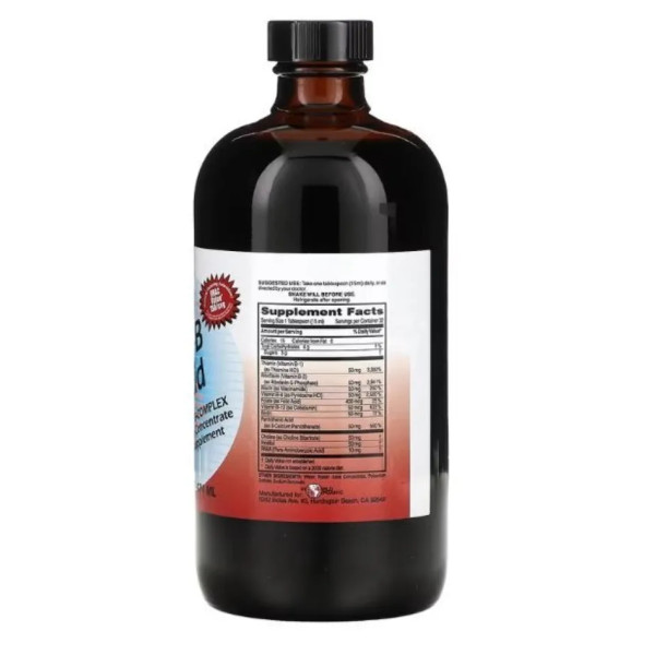 Вітаміни групи В, Ultra-B Liquid, World Organic, 474 мл