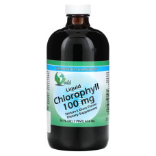 Хлорофіл рідкий 100 мг, World Organic Liquid Chlorophyll, 474 мл