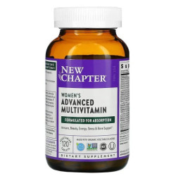 Мультивитамины для женщин, Every Woman Multivitamin New Chapter, 120 таблеток