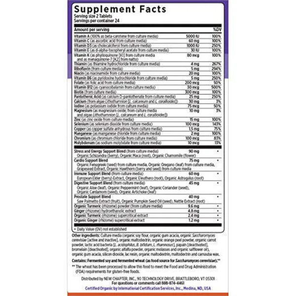 Мультивітаміни для жінок 40+, Every Woman, New Chapter, 48 таблеток