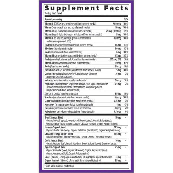 Мультивітаміни для жінок 40+, Every Woman's One Daily, New Chapter, 1 на день, 24 таблетки