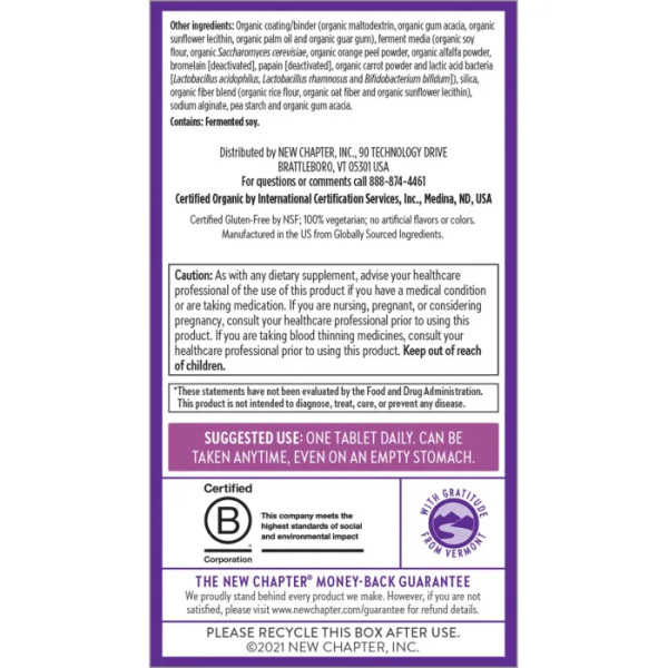 Мультивітаміни для жінок 40+, Every Woman's One Daily, New Chapter, 1 на день, 24 таблетки