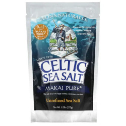 Морська сіль, нерафінована, Makai Pure Celtic Sea Salt, 227 г
