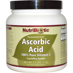 Витамин С, NutriBiotic Ascorbic Acid, 1 кг