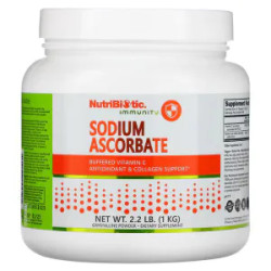 Аскорбат натрия, Sodium Ascorbate NutriBiotic Immunity, кристаллический порошок, 1 кг