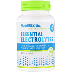 Електроліти, NutriBiotic Essential Electrolytes, 100 капсул