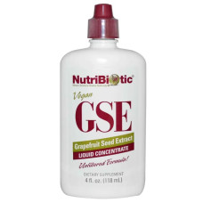 Екстракт грейпфрутової кісточки, NutriBiotic GSE Grapefruit Seed Extract, 118 мл.