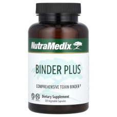 Детокс сполучний засіб, NutraMedix Binder Plus, 120 вегетаріанських капсул
