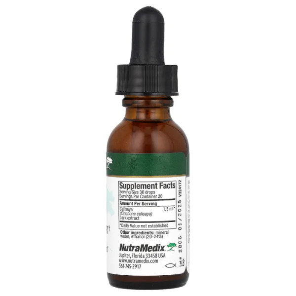 Куїна, Quina, Microbial Support, NutraMedix, антизапальна та антимікробна підтримка, 30 мл