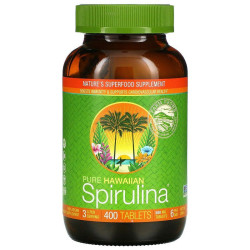 Спіруліна 3 г, Nutrex Hawaii Spirulina, 400 таблеток (500 мг у таблетці)
