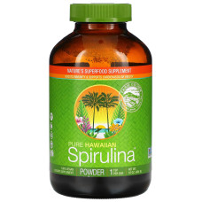 Спіруліна, Nutrex Hawaii Spirulina, чиста гавайська, порошок, 454