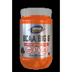 BCAA, вкус виноград, Big 6 Now Foods Sports, 600 г