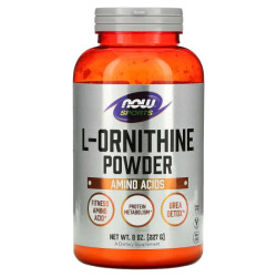 L орнітин, NOW Foods Sports L Ornithine, порошок, 227 г