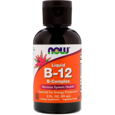 B-комплекс, Now Foods B-Complex, рідкий, 59 мл