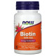 Біотин, Biotin, NOW Foods 1000 мкг, 100 вегетаріанських капсул