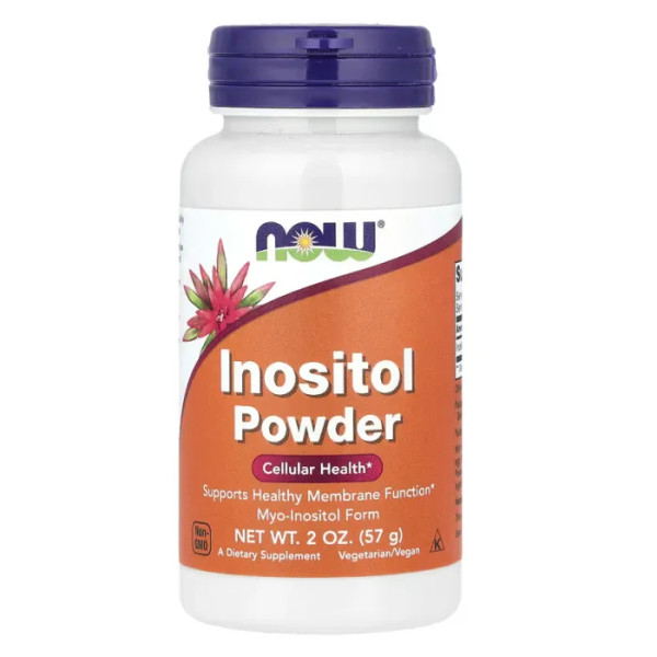 Інозитол, Inositol, Now Foods, порошок, 57 г
