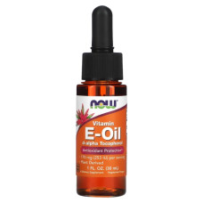 Вітамін Е 30 мл, Now Foods Vitamin E-Oil, антиоксидантний захист