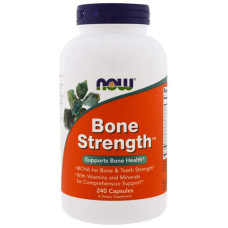 Прочные кости, Now Foods Bone Strength, 240 капсул