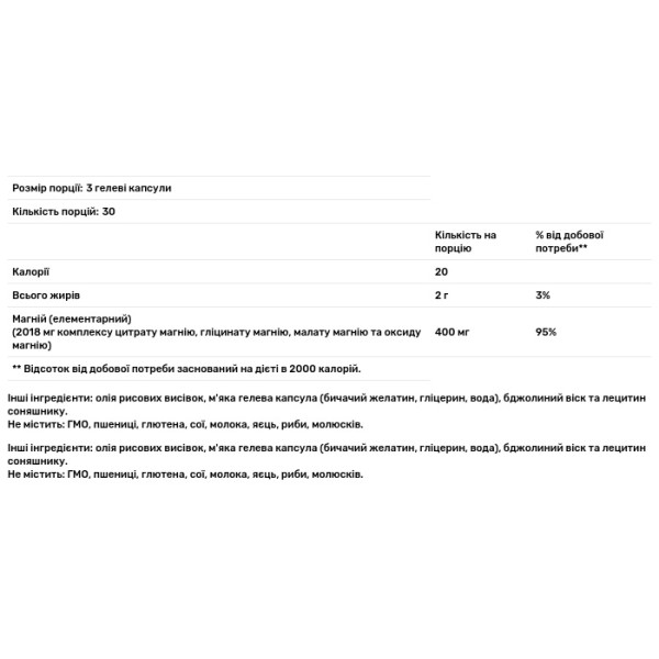 Магній цитрат, Magnesium Citrate, NOW Foods, 400 мг, 90 гелевих капсул (133 мг в одній гелевій капсулі)