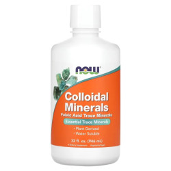 Коллоидные минералы, NOW Foods Colloidal Minerals, 946 мл