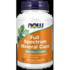 Мультимінерали, Full Spectrum Mineral Caps Now Foods, 120 вегетаріанських капсул