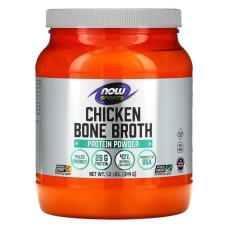 Протеїн з курячого кісткового бульйону, NOW Foods Sports Chicken Bone Broth, 544 г