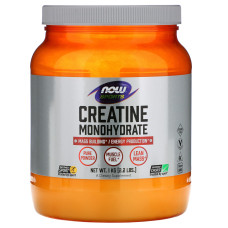 Креатин моногідрат, Now Foods Creatine Monohydrate, 1 кг