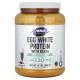 Яичный протеин с BCAA, Egg White Protein With BCAAs, NOW Foods, Sports, сливочный шоколад, 680 г