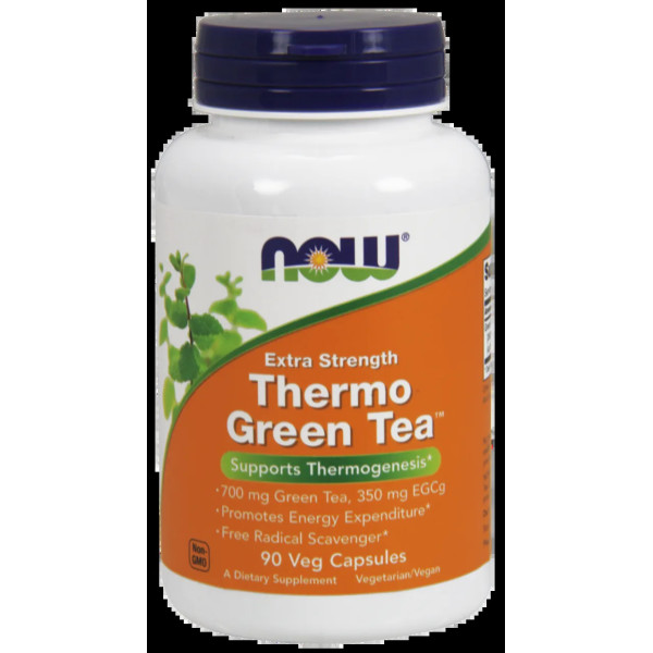Зелений чай (Green Tea), Now Foods, екстраміцний, 90 рослинних капсул