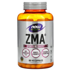 Спортивне відновлення, Now Foods ZMA, 180 вегетаріанських капсул