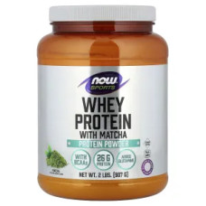 Сироватковий протеїн з матчів, NOW Foods Whey Protein Powder Sports, 907 г
