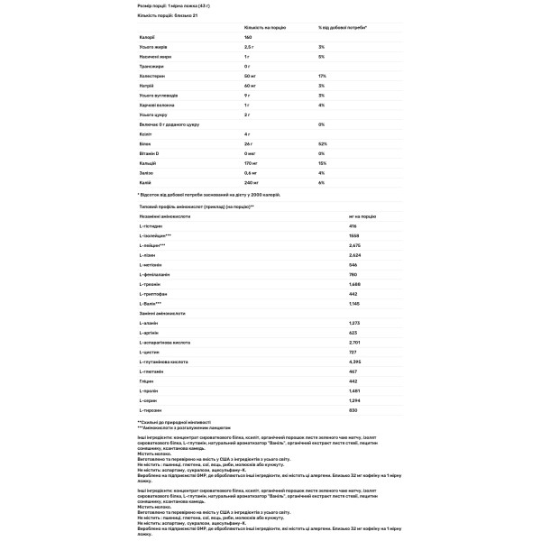 Сироватковий протеїн з матчою, Whey Protein Powder, Sports, NOW Foods, 907 г