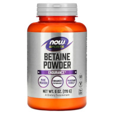 Бетаин порошок, Now Foods Sports Betaine, 170 г