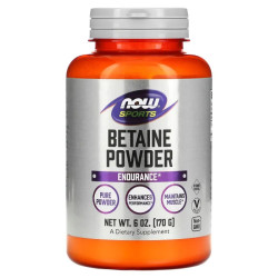 Бетаин порошок, Now Foods Sports Betaine, 170 г