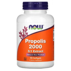 Прополіс 2000, Propolis 2000 Now Foods, 90 гелевих капсул
