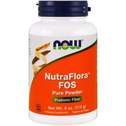Фруктоолігосахариди 113 г, NutraFlora FOS, чистий порошок
