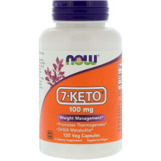 7 кето DHEA, Now Foods 7-Keto, 100 мг, 120 капсул