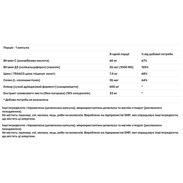 Епікор для імунітету, EpiCor, Now Foods, 60 вегетаріанських капсул