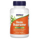Поддержка для вен, Vein Supreme, Now Foods, 90 вегетарианских капсул