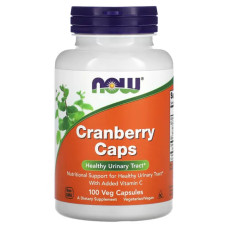 Клюква в капсулах, Now Foods Cranberry, 100 вегетарианских капсул