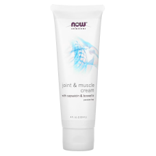 Крем с глюкозамином и МСМ, Now Foods Cream, 118 мл, для суставов и мышц